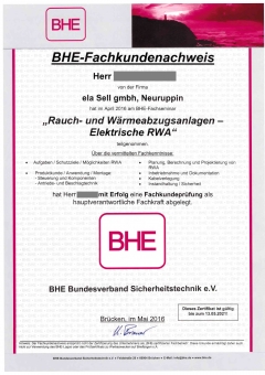 Fachkraft RWA