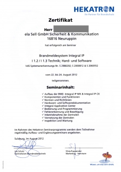 Hekatron Integral IP