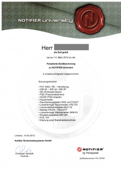 Peripherie Schulung